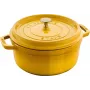 Staub La Cocotte 24 cm Panela redonda de cocção, amarelo-limão, ferro fundido (1011669)