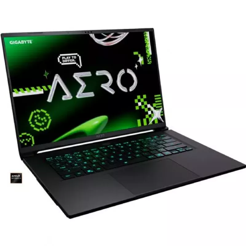 Gigabyte Aero X16 1VH93DEC64AH portátil, AMD Ryzen 7, 32 GB RAM, SSD, 16,0" WQXGA (recondicionado)