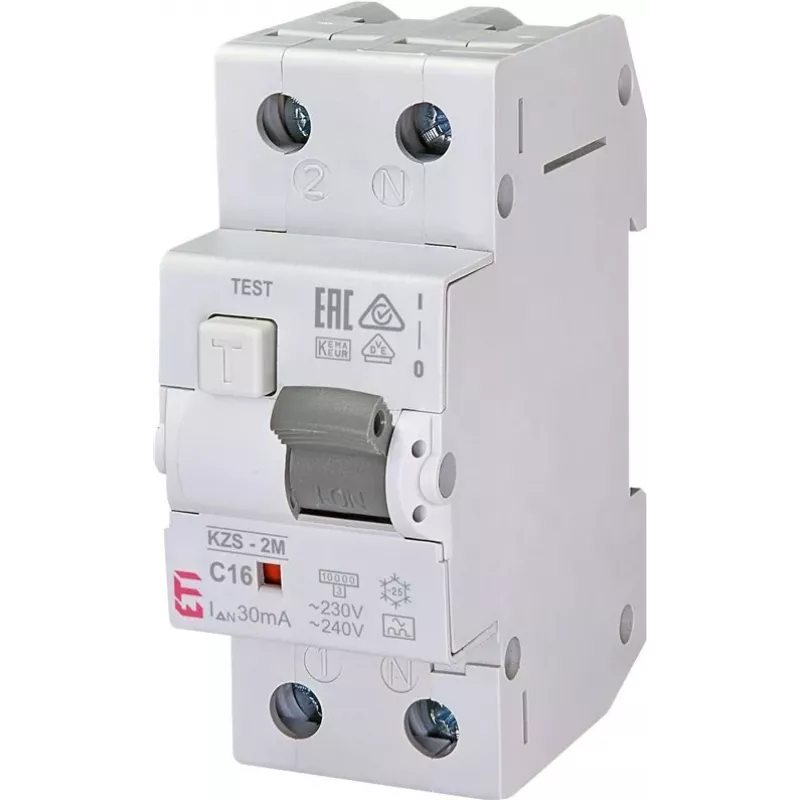 ETI KZS-2M Auto RCBO 1P+N C16 30mA tipo A (002173224)