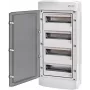 ETI ECH-48PT-S Caixa de quadros elétricos em plástico 48 módulos 4x12M N+PE IP65 Porta em vidro fumado Branco 1500V DC