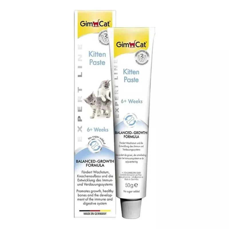 GIMCAT Pasta para Gatinhos – Petisco para gatos – 50g