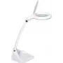 MAUL MAULiris Lâmpada de lupa LED, 3 dioptrias (1,75x), lente de 127 mm, 760 lm, 6500 K, 9 W, Branco