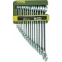 Conjunto de chaves combinadas PROXXON, 6-21 mm, 15 peças, aço cromo-vanádio, cromado mate