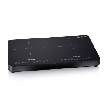 Placa de indução dupla SEVERIN DK 1027, preto mate