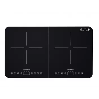 Placa de indução dupla SEVERIN DK 1027, preto mate
