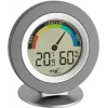 TFA 30.5019 termo-higrómetro COSY - termómetro digital de interior e medidor de humidade com memória máx/mín, indicação da zona de conforto, ecrã LCD, branco