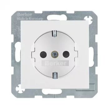 Berker 4723 89 89 Tomada Schuko Branco Polar