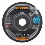 RHODIUS XT24 Disco de corte 125x1,5x22,23 mm 10 unid.
