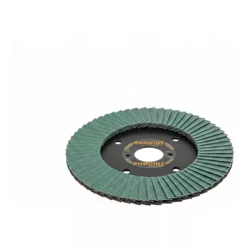RHODIUS LSZ F Vision Disco de lamelas 125x22,23 mm P40 óxido de zircónio