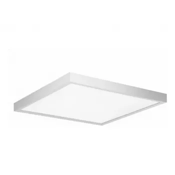 Trilux 2350 G4 D PW19 36/29/ML-8MC ET Luminária LED de teto de sobrepor, quadrada, translúcida