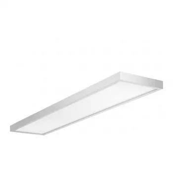 Luminária de teto LED TRILUX LEUCHTEN Trilux 2350 G4 D3 PW19 6000-8MC ETDD, 6000 lm, 4000 K, regulável DALI, cobertura translúcida