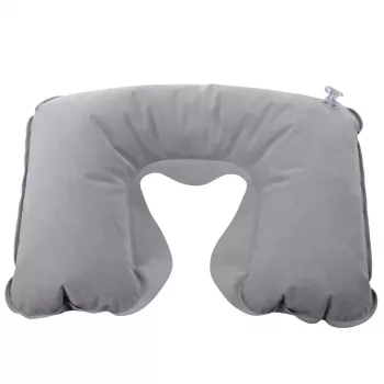 Origin Outdoors Almofada de pescoço insuflável, cinzento