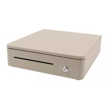 OLYMPIA S330 Gaveta de dinheiro manual - preta - 4 compartimentos para notas e 8 para moedas - fechadura com chave - caixa em aço