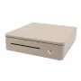 OLYMPIA S330 Gaveta de dinheiro manual - preta - 4 compartimentos para notas e 8 para moedas - fechadura com chave - caixa em aço