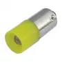Scharnberger 37404 lâmpada indicadora LED R10x25mm Ba9s 24-28V AC/DC branco