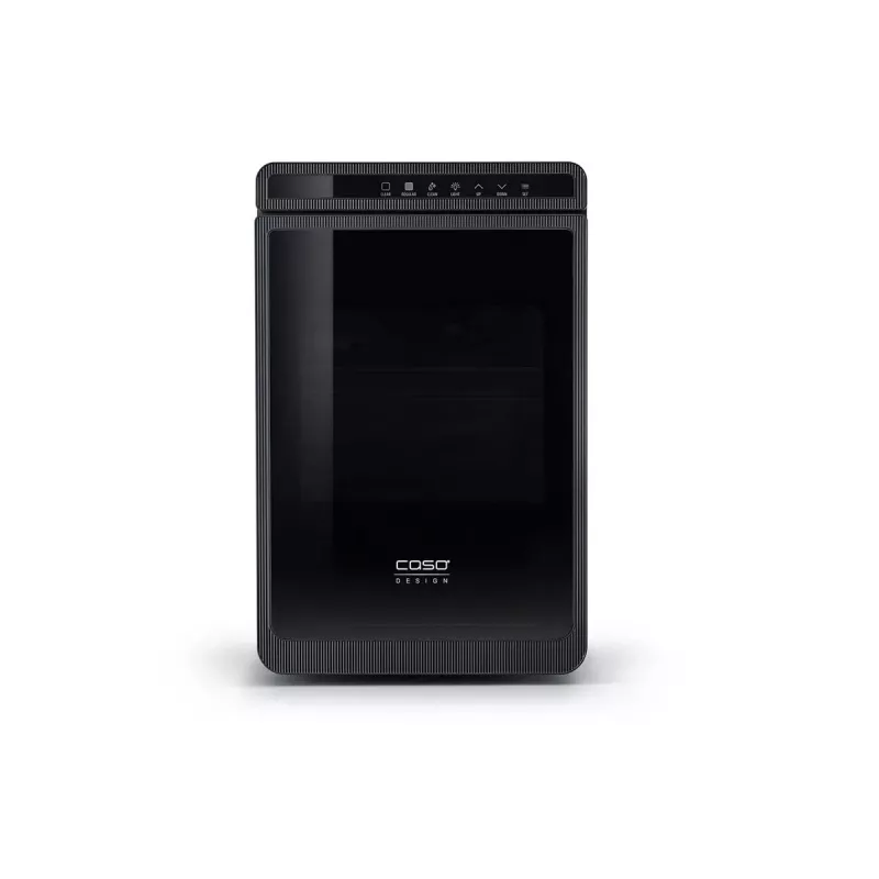 CASO máquina de cubos de gelo IceCube Pro 250W 2L aço inoxidável/preto