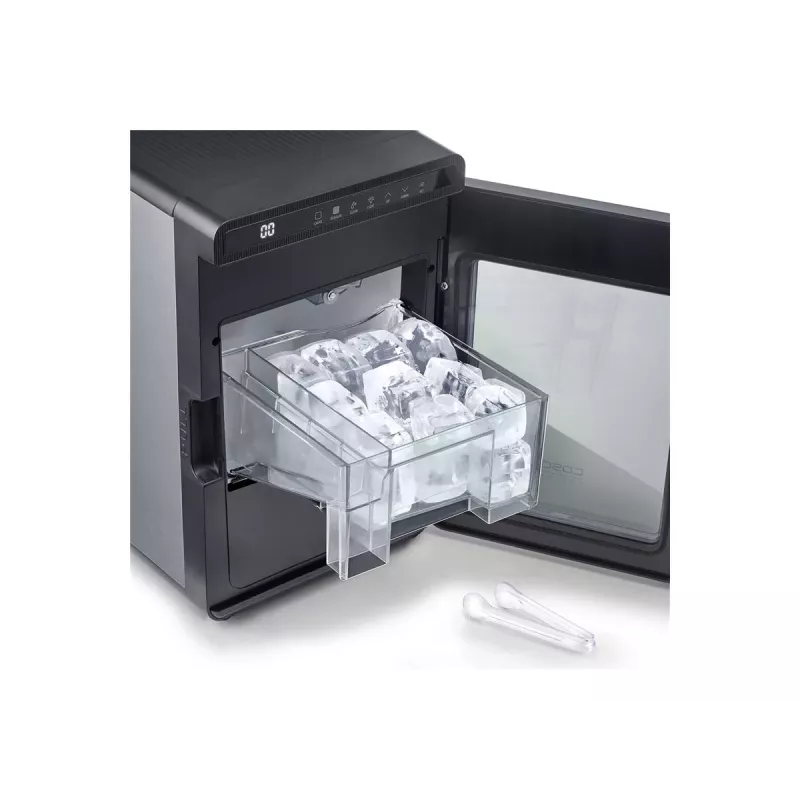 CASO máquina de cubos de gelo IceCube Pro 250W 2L aço inoxidável/preto