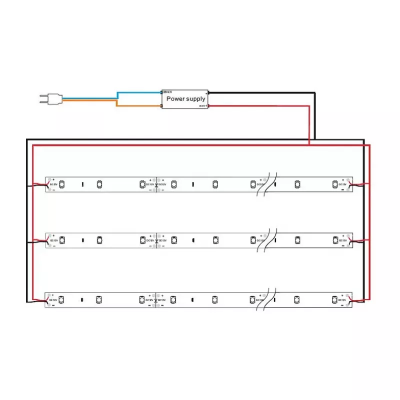 Synergy 21 fita LED flexível 3528 - 60 NW DC12V 12W IP20