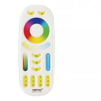 MIBOXER comando LED RGB-CCT 4 zonas