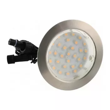 SYNERGY21 projetor LED de encastrar no solo ARGOS redondo In-G-D IP67 branco quente
