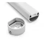 Synergy 21 perfil LED em U ALU077 conjunto de tampas finais