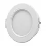 MIBOXER FUT063 painel LED inteligente redondo RGB+CCT de 6W, IP54, Wi-Fi/2.4GHz, montagem embutida