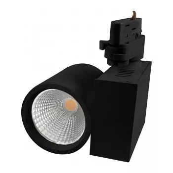 SYNERGY21 projetor de calha LED série VLA 30W 45° branco quente CRI>90 preto