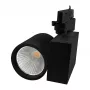 SYNERGY21 projetor de calha LED série VLA 30W 45° branco quente CRI>90 preto