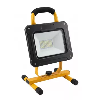 Projetor de obra LED a bateria SYNERGY21 30W Amarelo/Branco Frio Compatível com Bosch (S21-LED-NB00403)