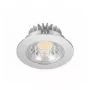 SYNERGY21 Synergy 21 LED foco de teto embutido Helios prateado - redondo - branco quente