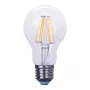 SYNERGY21 lâmpada LED Retrofit E27 A60 transparente 4W branco quente