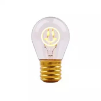 SYNERGY21 Lâmpada LED Retrofit E40 Deko A68-smile Recarregável