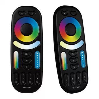 Miboxer Synergy 21 Comando LED RGB-WW RGB-CCT 4 Zonas Preto (FUT092B)
