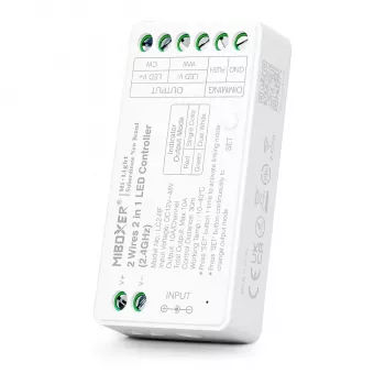 SYNERGY21 Controlador LED Série S CCT (2 Fios) 2.4G MiLight/MiBoxer LC2-RF