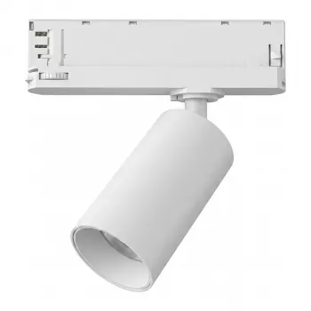 Synergy21 LED Foco de Calha para Sistema de Calha de 3 Fases Série VLF Branco 3000K (Adaptador Integrado Standard)