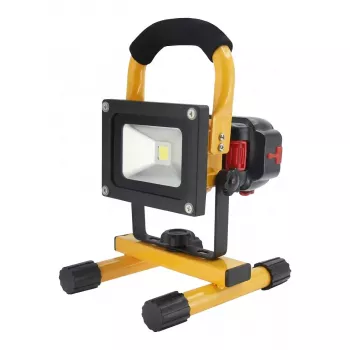 SYNERGY21 LED Projetor de Obra a Bateria 10W Amarelo G3