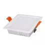 MIBOXER FUT064 painel LED quadrado 9W RGB+CCT com RF e Wi-Fi