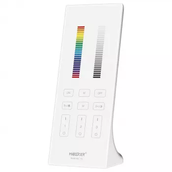 MIBOXER Y3-W comando LED 2,4GHz RGB+CCT, 3 zonas, branco