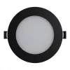 SYNERGY21 painel LED Ultra Slim V6 6W branco duplo (CCT) preto 24V