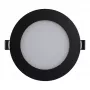 SYNERGY21 painel LED Ultra Slim V6 6W branco duplo (CCT) preto 24V