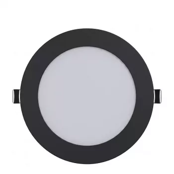 SYNERGY21 painel LED Ultra Slim V6 9W branco duplo (CCT) preto 24V