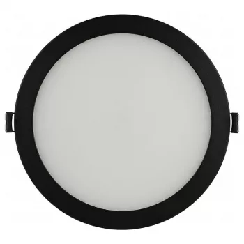 SYNERGY21 Synergy 21 painel LED Ultra Slim V6 12W branco duplo (CCT) preto 24V