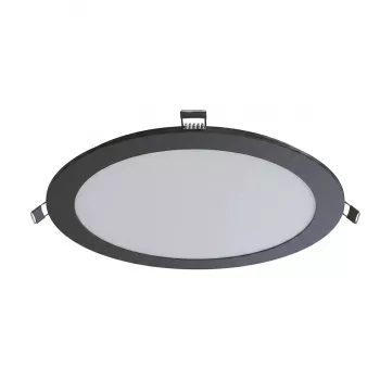 SYNERGY21 Synergy 21 painel LED Ultra Slim V6 15W branco duplo (CCT) preto 24V