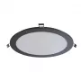 SYNERGY21 Synergy 21 painel LED Ultra Slim V6 15W branco duplo (CCT) preto 24V