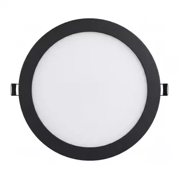 SYNERGY21 Synergy 21 painel LED Ultra Slim V6 18W branco duplo (CCT) preto 24V