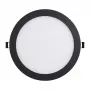 SYNERGY21 Synergy 21 painel LED Ultra Slim V6 18W branco duplo (CCT) preto 24V