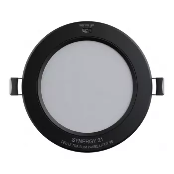 SYNERGY21 Synergy 21 painel LED Ultra Slim V6 6W SWW/WW/NW (3CCT) preto 24V