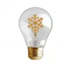 SYNERGY21 LED Retrofit E40 Lâmpada decorativa Natal Floco de neve Recarregável