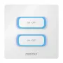 MIBOXER ESW2 Interruptor inteligente 2 canais WiFi + 2,4GHz Sensor de movimento Dimmer para Milight/Miboxer (Branco)