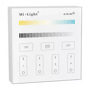 MIBOXER Synergy 21 painel LED Smart Dual White (CCT) comando 4 zonas (T2)